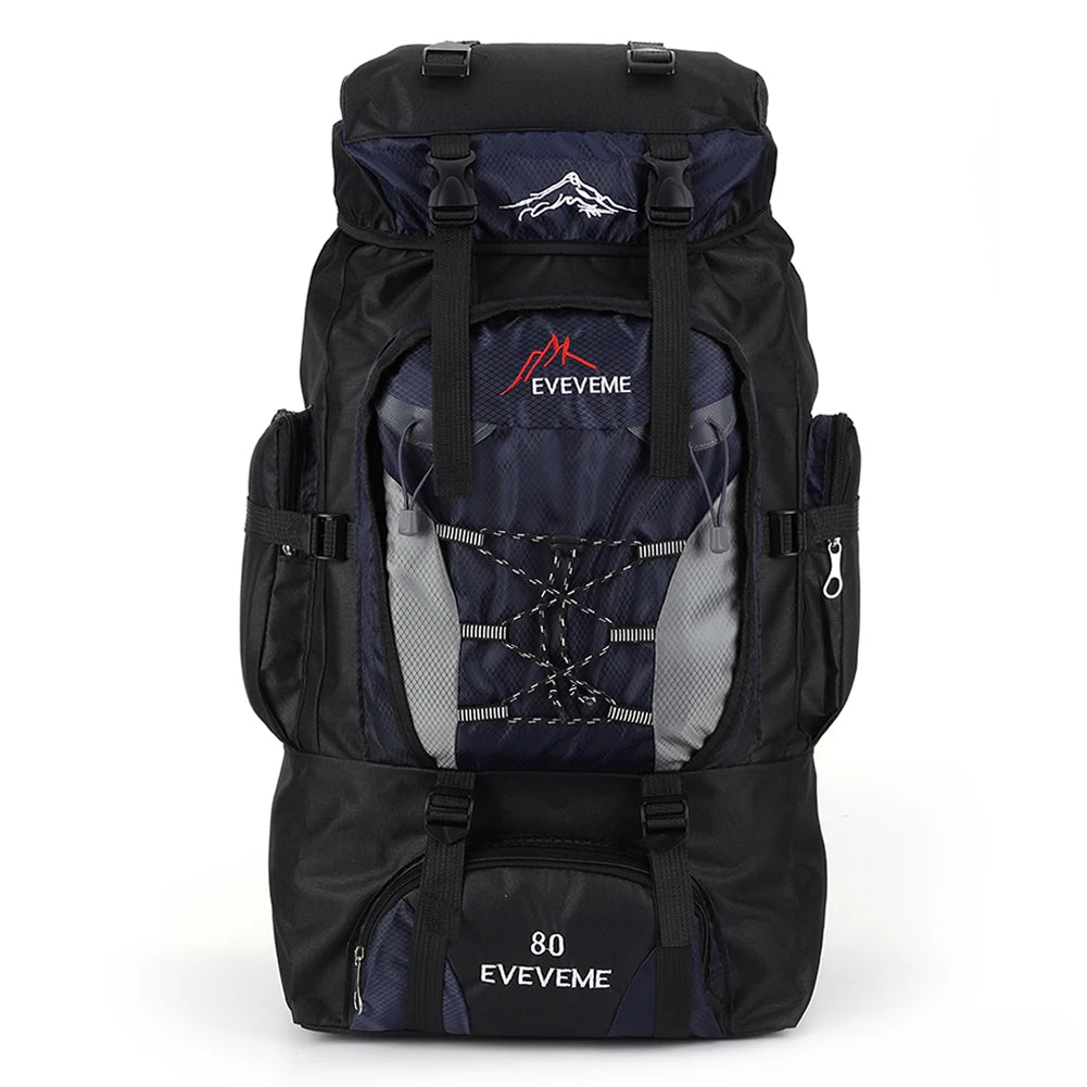 80L Outdoor Mountaineering Backpack For Men And Women