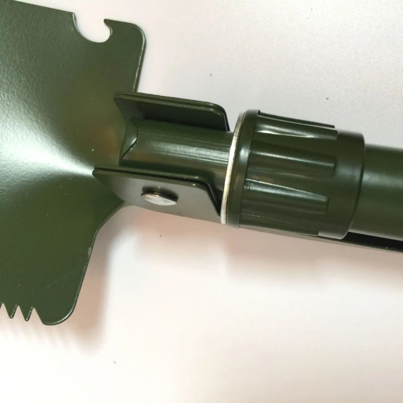 Multifunctional Entrenching Tool Folding Survival Shovel with Axe Saw Hammer Outdoor Shovel Camping Hiking Emergency Multitool