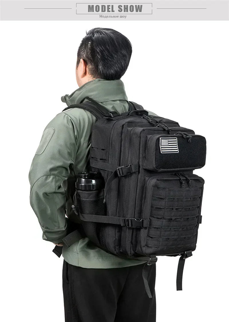 25L/45L Tactical Backpack for Women/men Outdoor Hiking