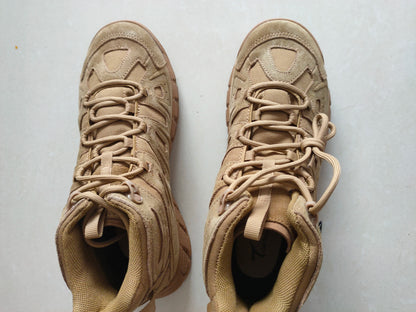 Men Spring Autumn Tactical Military Wear-resistant Hiking Shoes Men's Low-top Boots Outdoor Training Climbing Sports Sneakers