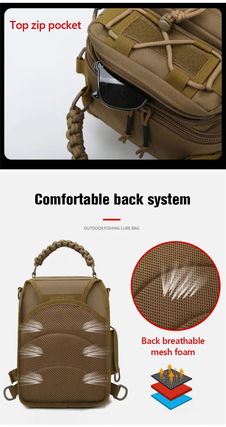 Professional bag for fishing