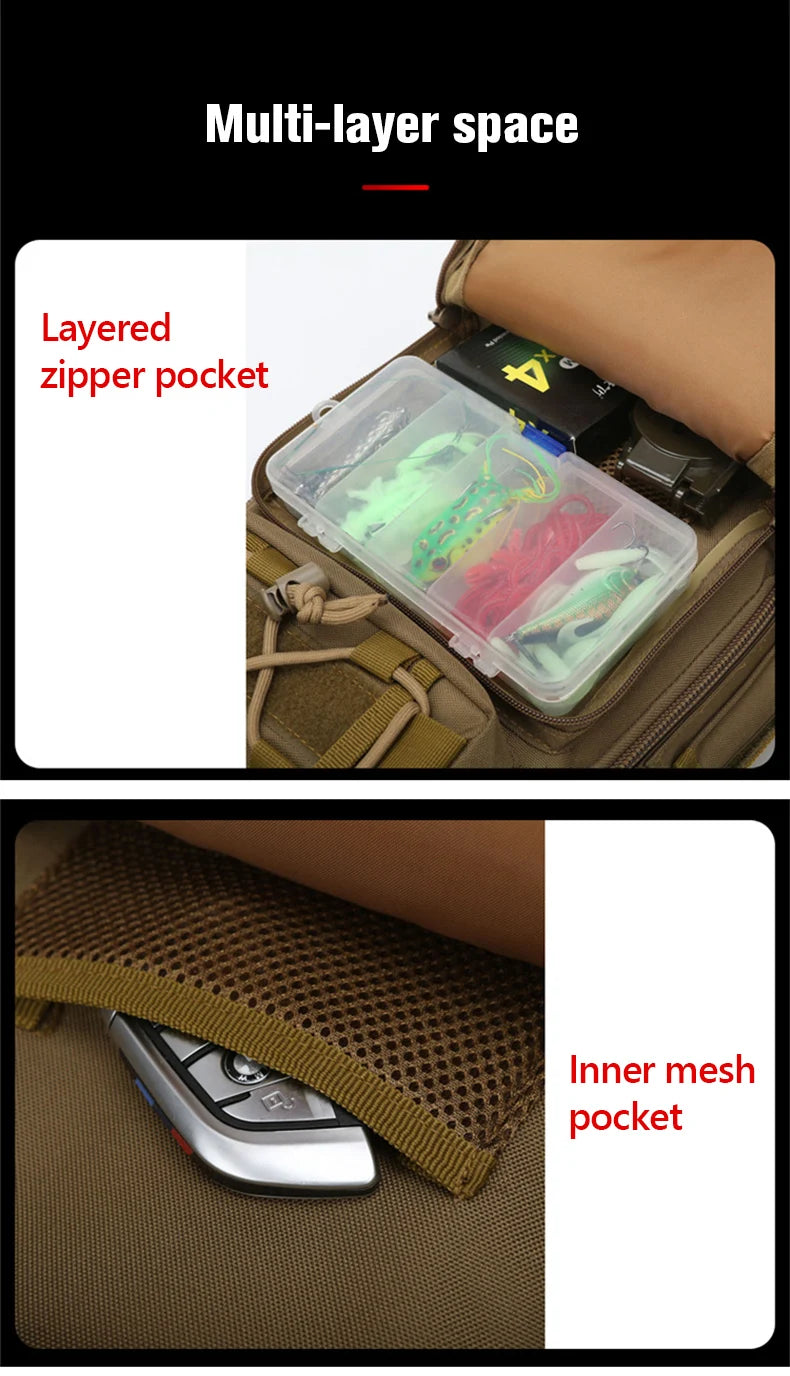 Professional bag for fishing