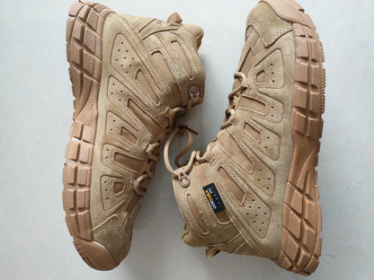 Men Spring Autumn Tactical Military Wear-resistant Hiking Shoes Men's Low-top Boots Outdoor Training Climbing Sports Sneakers