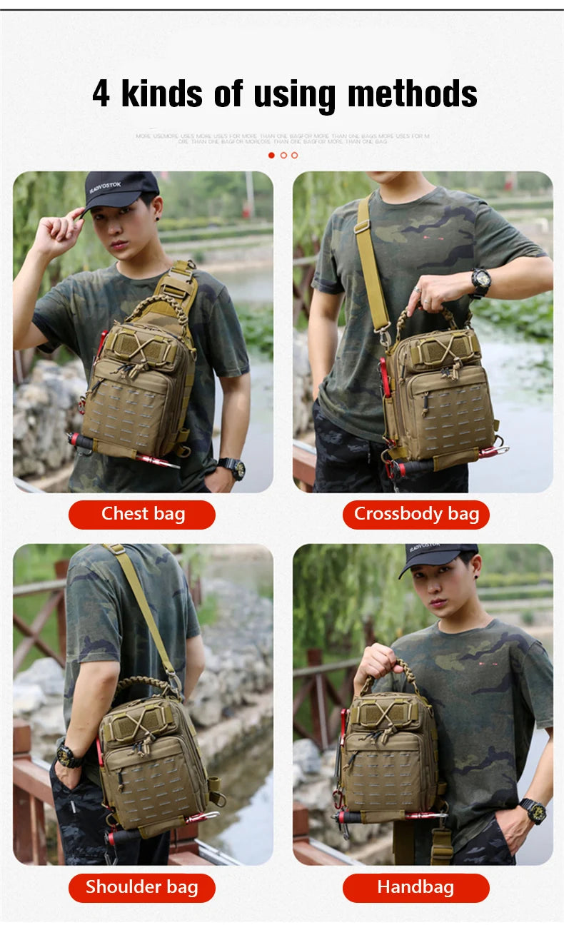 Professional bag for fishing