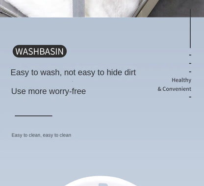 Folding Wash Basin Multi-purpose Washbasin Lightweight Hanging Collapsible Basin for Camping Sink and RV Sinks Cleaning Tool