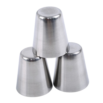6P/4Pcs 30ml Outdoor Practical Travel Stainless Steel Cups Mini Set Glasses For Whisky Wine Beer With Case Portable Drinkware