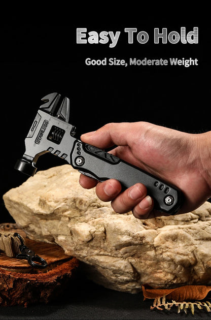 New Multifunctional Wrench Hammer Knife Pliers Outdoor Camping Survival Tool Labor Saving Tool Stainless Steel Multi-tool Knife
