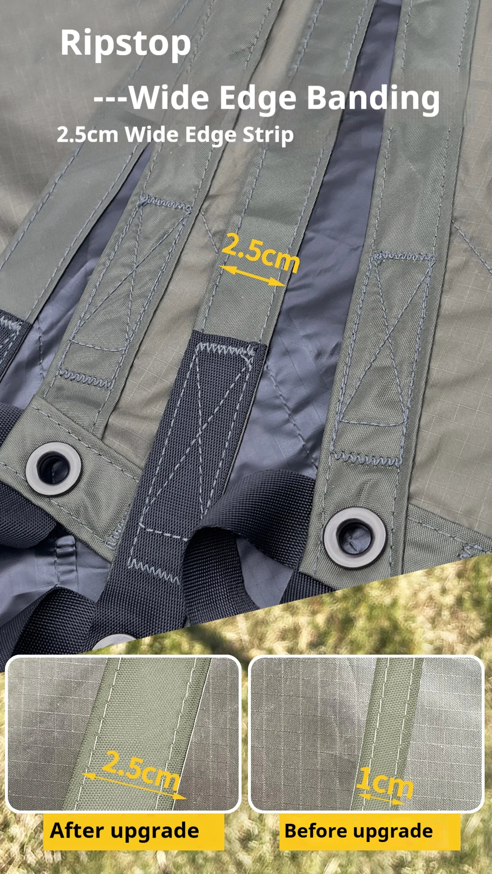 5.1x5.1m Large Black Coating Tarp Waterproof Octagon Coated Camping Tarp Outdoor Awning Tarpaulin Shade Tent Shelter Sunshade