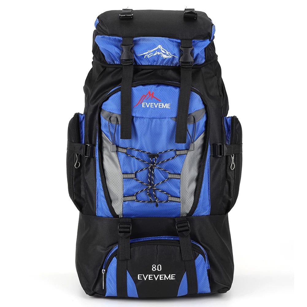 80L Outdoor Mountaineering Backpack For Men And Women