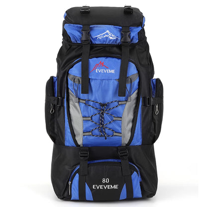 80L Outdoor Mountaineering Backpack For Men And Women