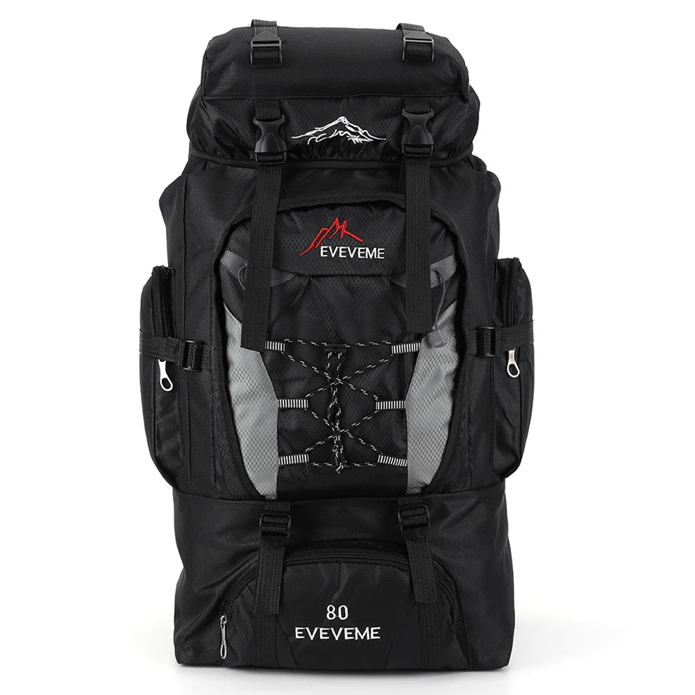 80L Outdoor Mountaineering Backpack For Men And Women