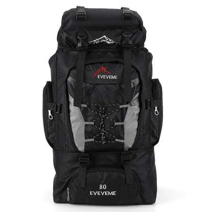 80L Outdoor Mountaineering Backpack For Men And Women