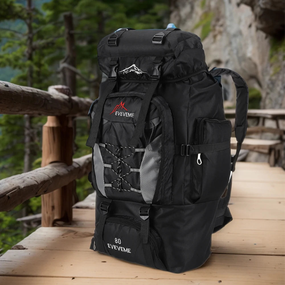 80L Outdoor Mountaineering Backpack For Men And Women