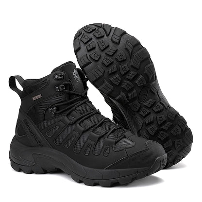Fashion Men's Boots Tactical Combat Boots Outdoor Non-slip Hiking Boots Lightweight Men Desert Boots Motorcycle Boots