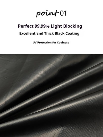 5.1x5.1m Large Black Coating Tarp Waterproof Octagon Coated Camping Tarp Outdoor Awning Tarpaulin Shade Tent Shelter Sunshade