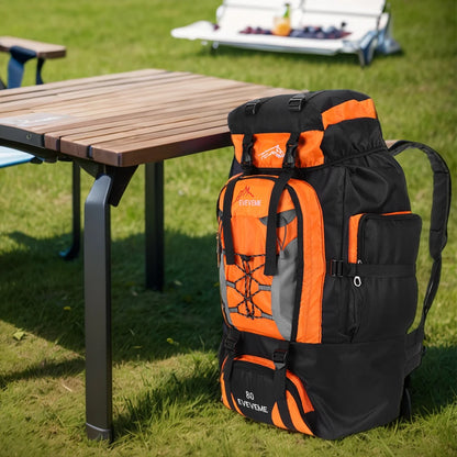 80L Outdoor Mountaineering Backpack For Men And Women