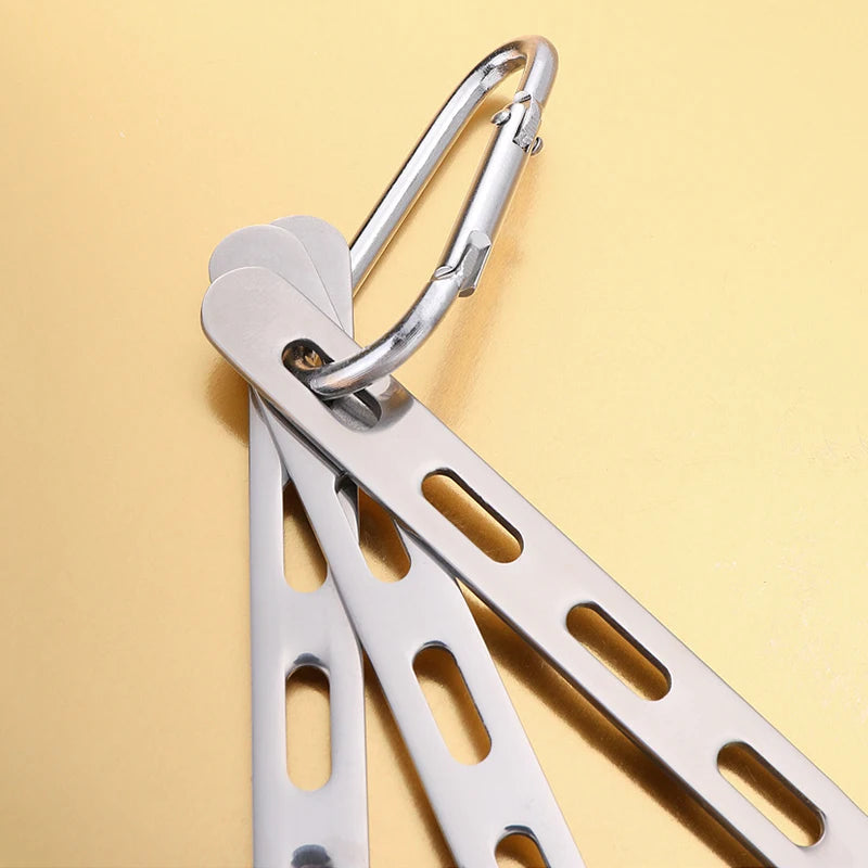 3pcs/set Stainless Steel Cutlery Set Knife Fork Spoon For Home Use Travel Camping Picnic Portable Tableware Set