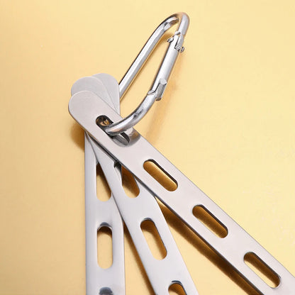 3pcs/set Stainless Steel Cutlery Set Knife Fork Spoon For Home Use Travel Camping Picnic Portable Tableware Set