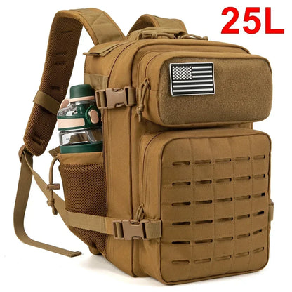 25L/45L Tactical Backpack for Women/men Outdoor Hiking