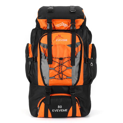 80L Outdoor Mountaineering Backpack For Men And Women