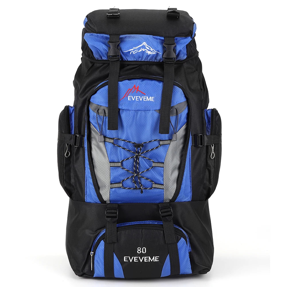 80L Outdoor Mountaineering Backpack For Men And Women