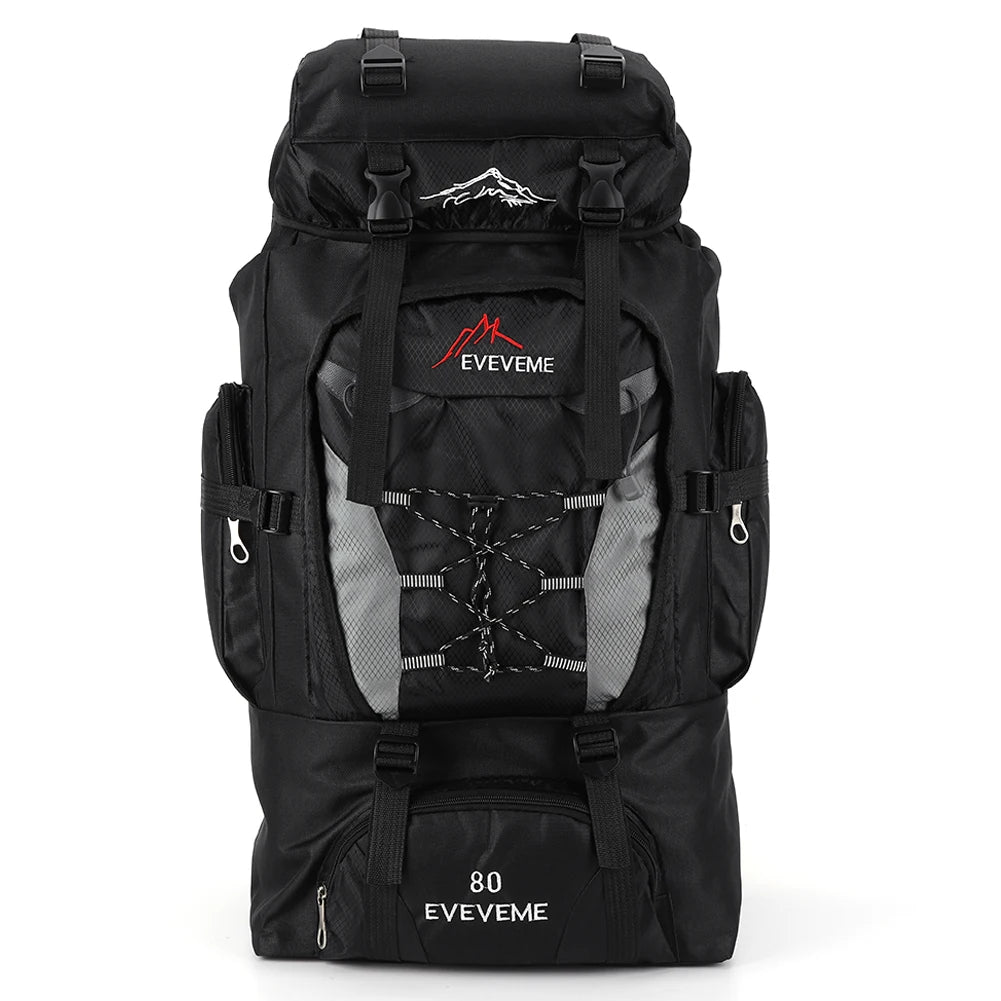 80L Outdoor Mountaineering Backpack For Men And Women