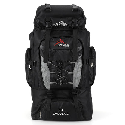 80L Outdoor Mountaineering Backpack For Men And Women