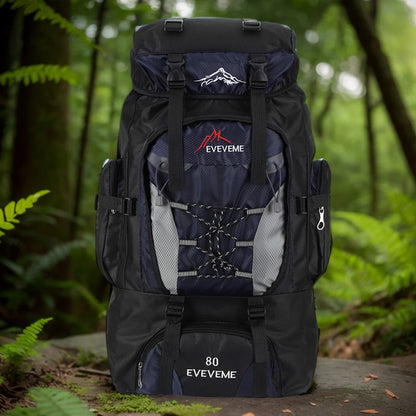 80L Outdoor Mountaineering Backpack For Men And Women